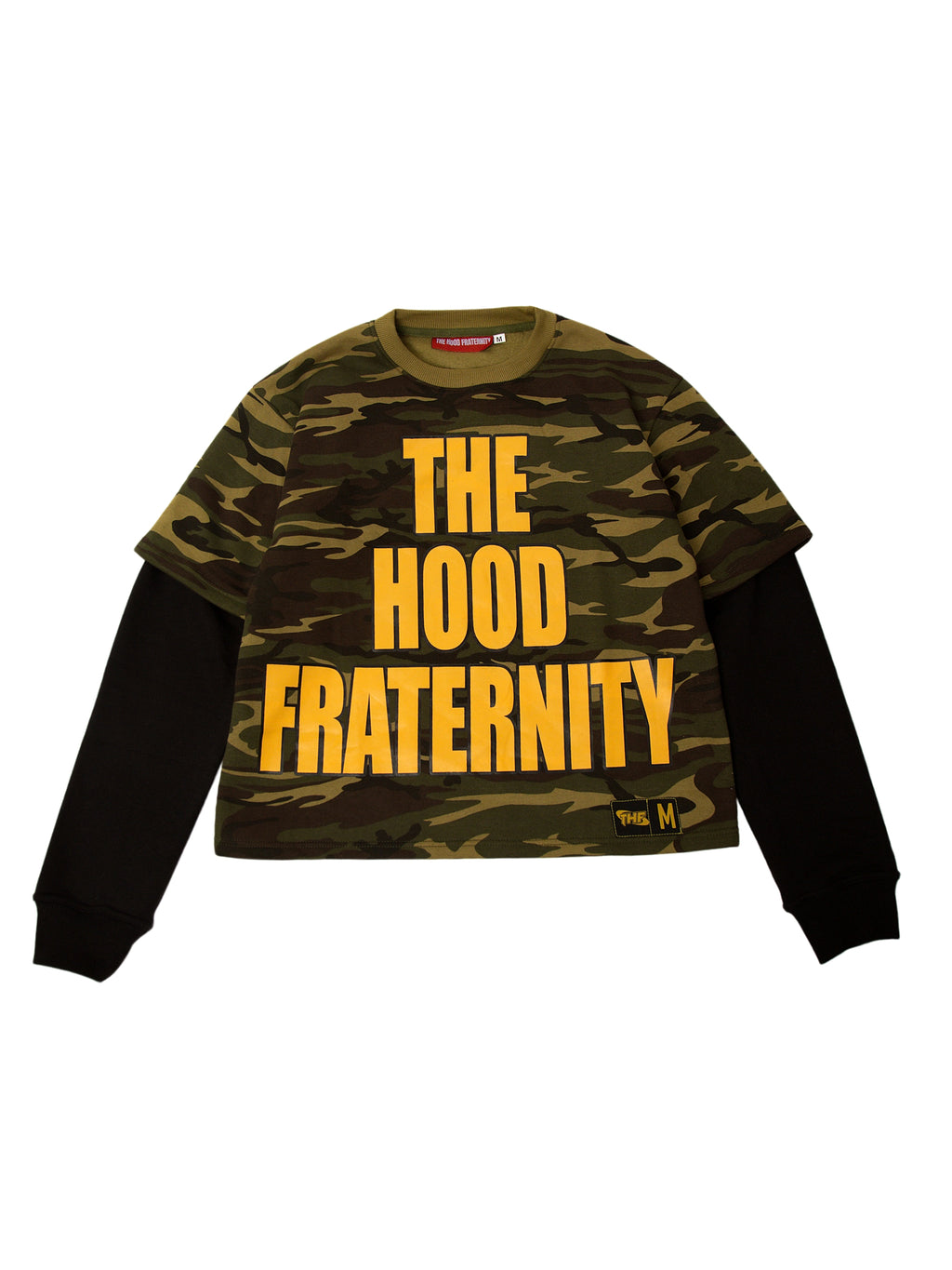 THF MEN AT WAR CAMOUFLAGE DOUBLE LAYER T SHIRT