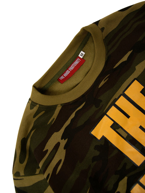 THF MEN AT WAR CAMOUFLAGE DOUBLE LAYER T SHIRT